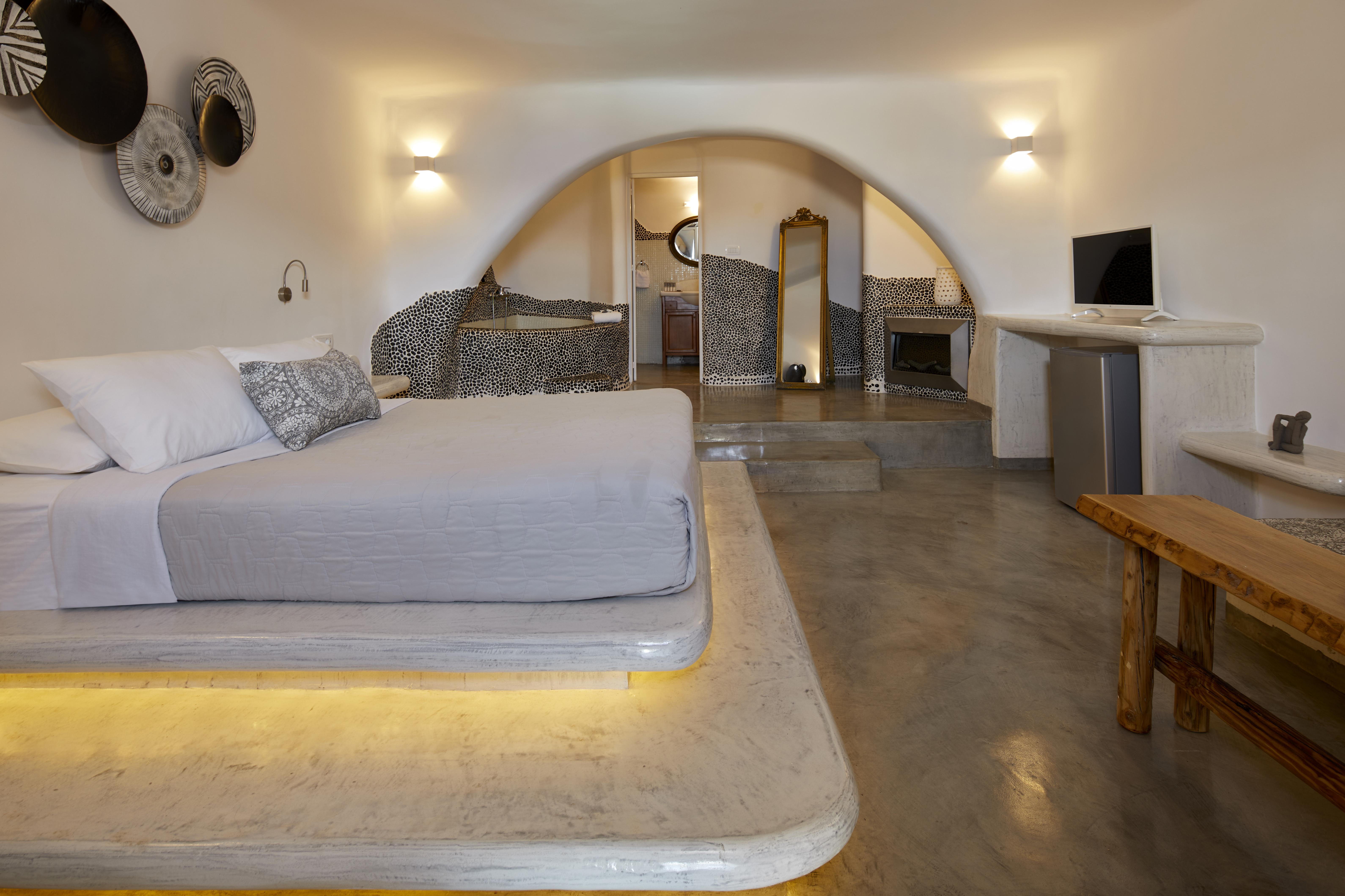 Suites Of The Gods Cave Spa Hotel Megalochori  Luaran gambar