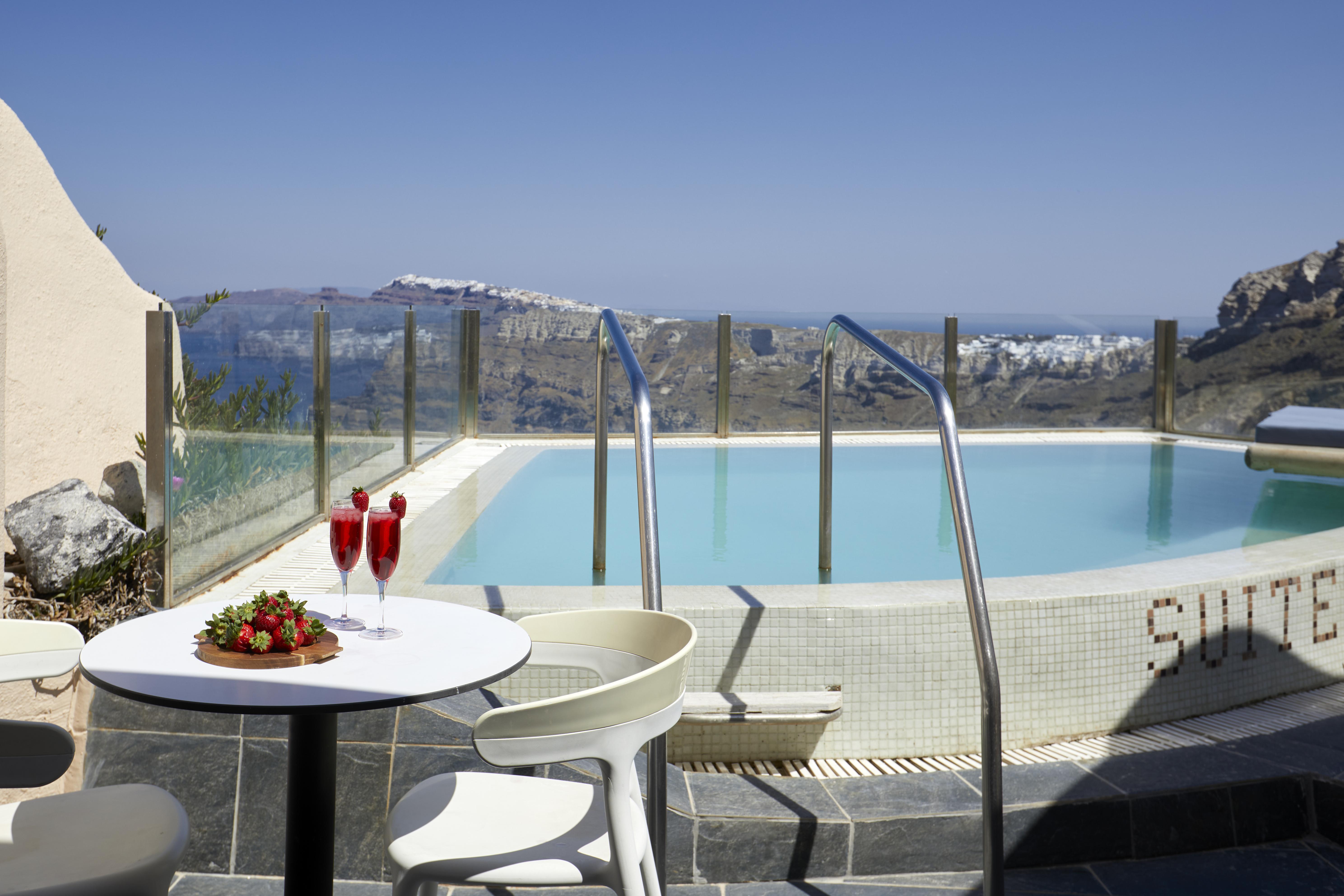 Suites Of The Gods Cave Spa Hotel Megalochori  Luaran gambar
