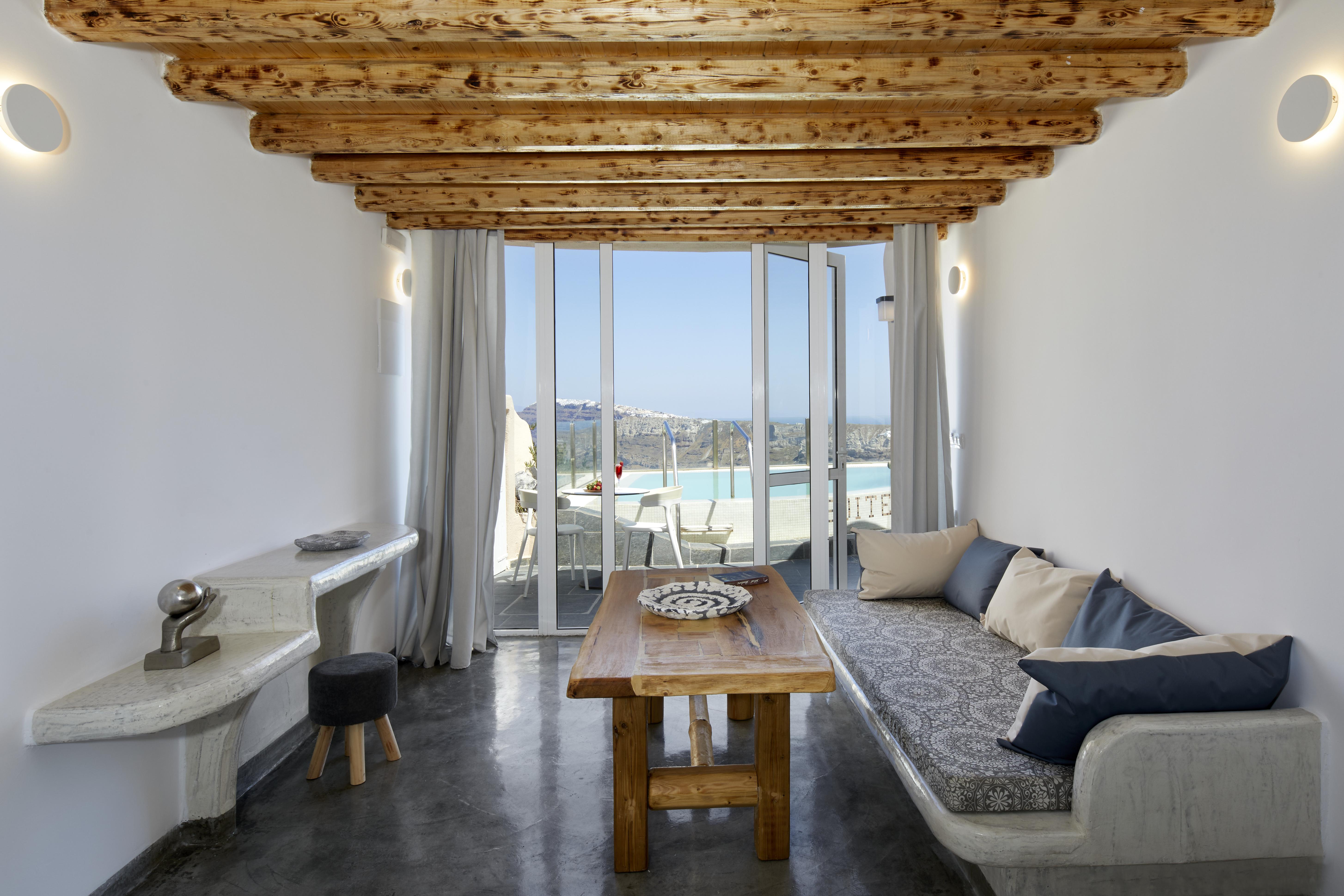 Suites Of The Gods Cave Spa Hotel Megalochori  Luaran gambar